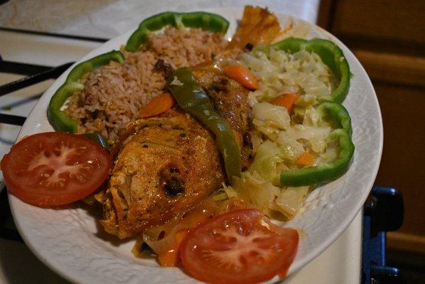 Brown-stewed Snapper