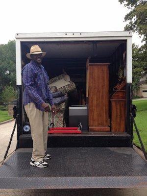 We filled up the NAM truck!!