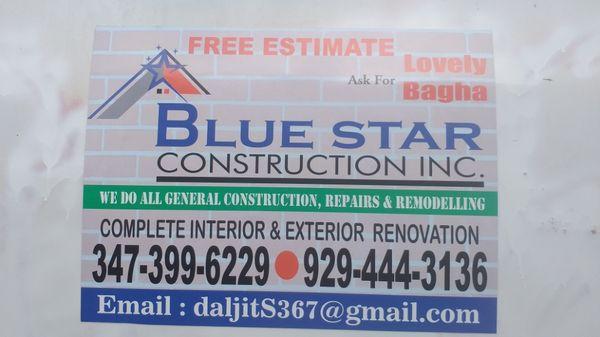 Blue Star Constructions