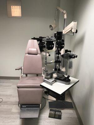 It all happens here in the main exam room.