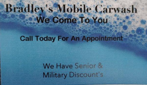 Bradley's Mobile Carwash