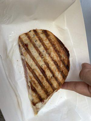 This is the panini I paid $10+ when I was ravenous.