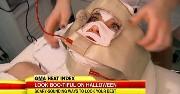 Natalie and Carina working their magic on Good Morning America