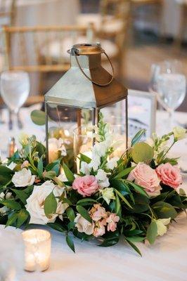 One of our centerpiece designs - looks identical to my vision board!