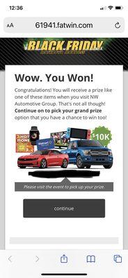 Confirmation from Fatwin.com