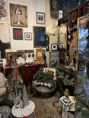 Antique booth