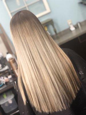 Blonde balayage