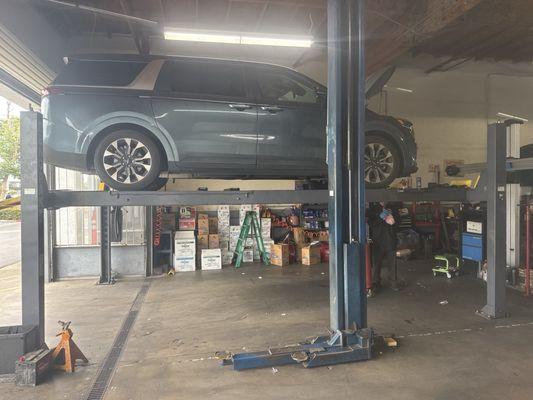 Quick friendly service. They never try to nickel & dime me