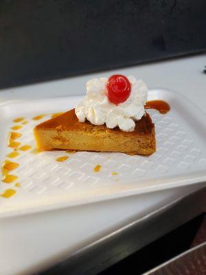 Flan Slice