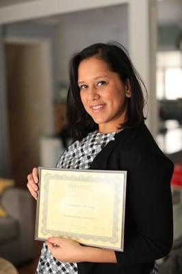 It's an honor to be acknowledged by my peers & brokerage! I was also voted "most helpful".....