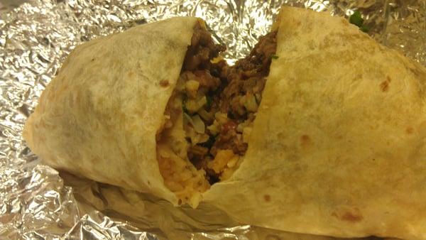 Carne Asada Burrito!