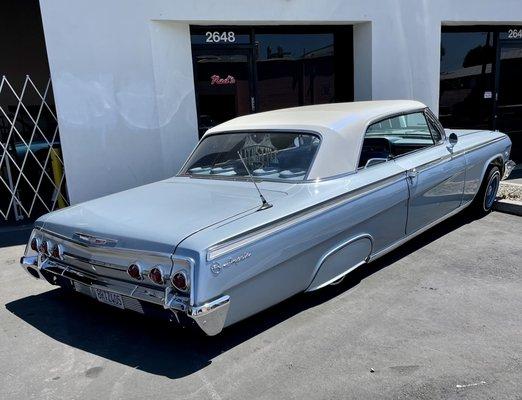 '62 Impala with Red's Super Street Kit installed