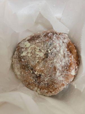 Ube Crunch with Powder Sugar