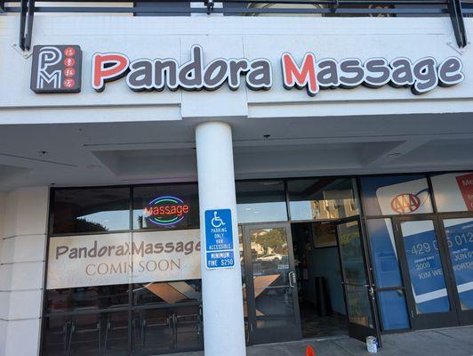 Pandora Massage