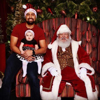 Our First Santa Photos!!!!