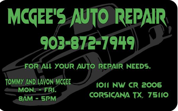 McGee's Brake & Auto Repair