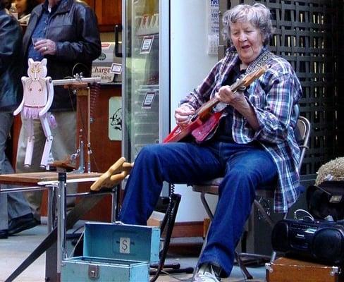 At the Ferry Building, May 2006