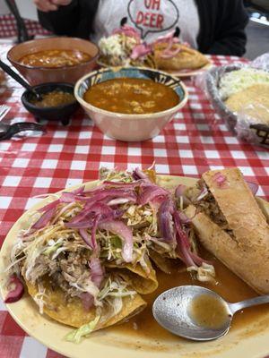 Tortas Ahogadas Tacos Ahogsdos von salsa te tomate u posole