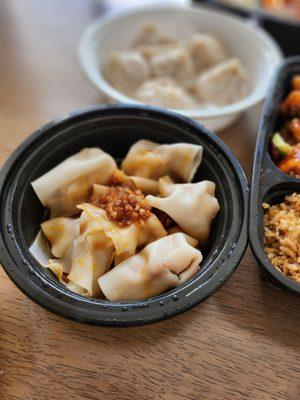 Szechuan dumplings