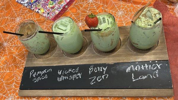 Matcha Flight