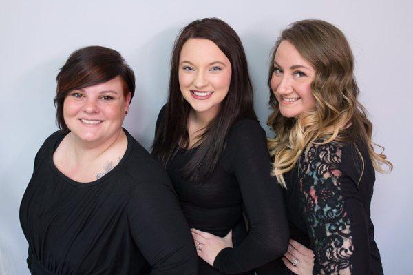 The Ladies!!! #thehairaffairbemidji