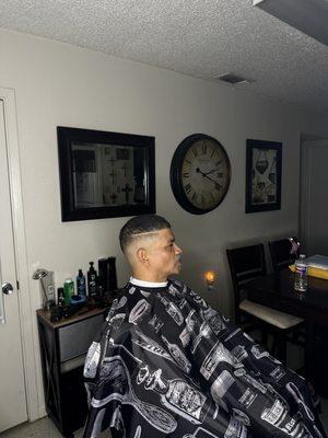 This is my high fade haircut for the guys who like it shorter on top ! especially during summer time