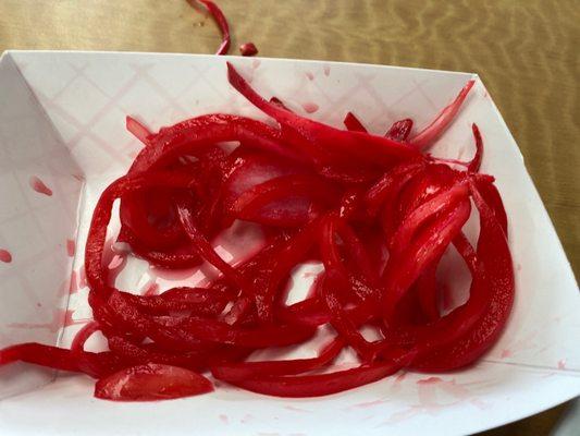 Yummy pickled onions