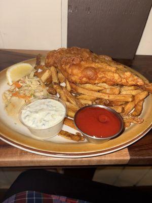 My favorite- fish and chips