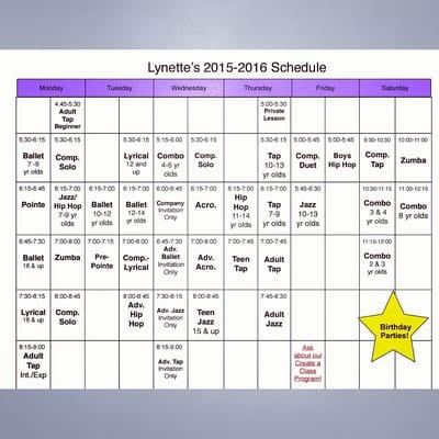 Lynette's School Of Dance