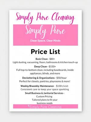 Simply Pure Cleaning