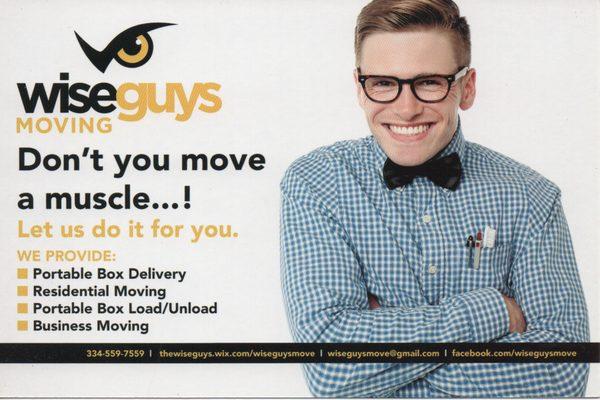 Wise Guys Moving