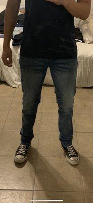 Before all baggy and loose