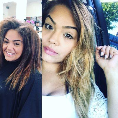 My ombré from Jorge