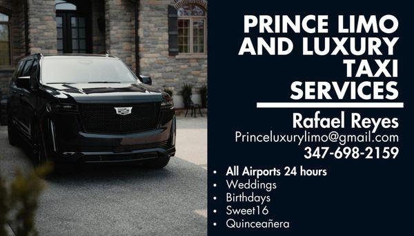 Prince Limo And Luxury Taxi Services