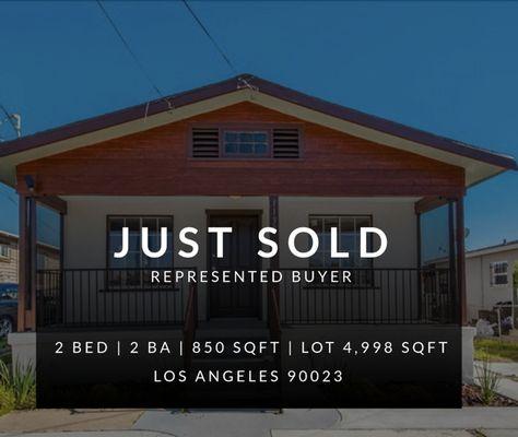 Just Sold!
Contact me today if you are buying or selling. We have many options and strategies to get you where you want to be.