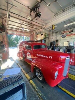 Classic Ford Panel Truck