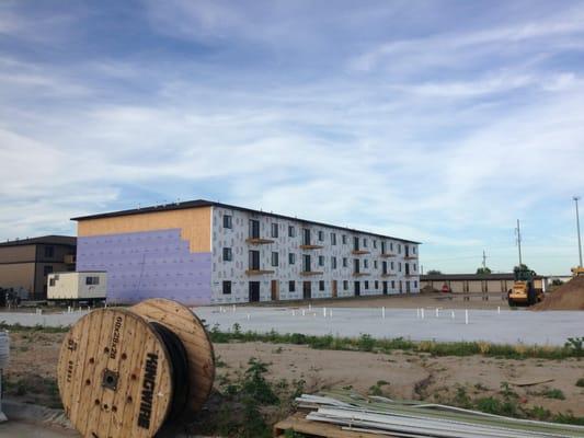 30 plex apartment in progress