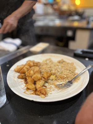 Husbands scallop plate
