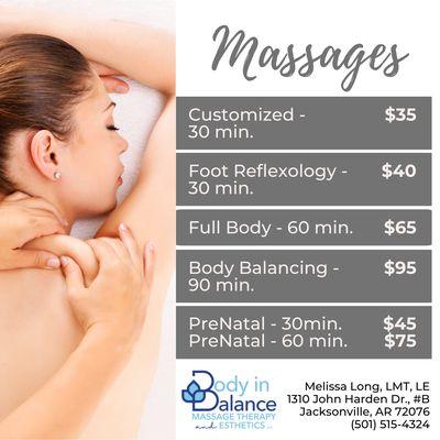 Body in Balance Massage Therapy & Esthetics