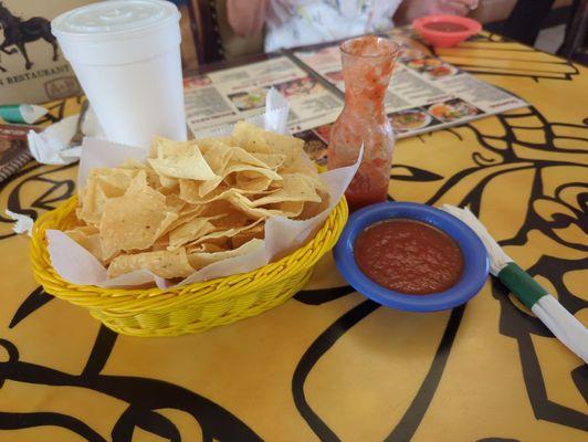 Chips and salsa