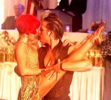 Bonnie professionally competing.