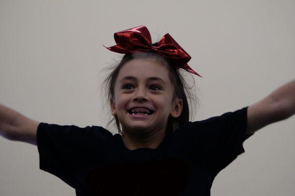 Big smiles! We hope to make every day a great day with your athlete.
