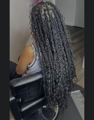 This is the back and length I requested