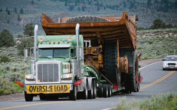 Heavy hauling, oversize loads