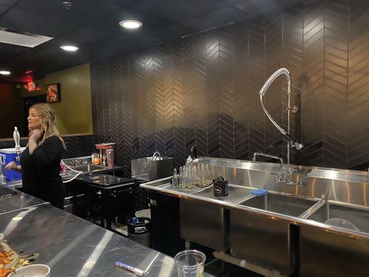 Downstairs bar. Very cool!