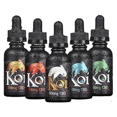 Looking for CBD juices? We carry Koi in 500mg strength!