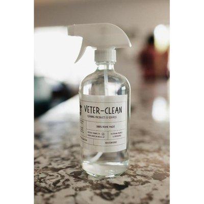 VeterClean's homemade natural cleaning products - 100% chemical-free solutions safe for your family and pets