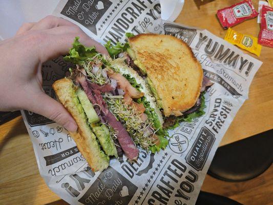 Vegetarian Added Pastrami