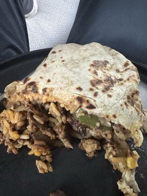Burrito de Carne de Res/ steak