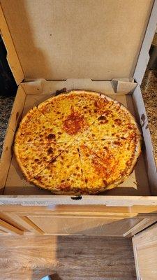 Medium Cheese pizza. Very average.